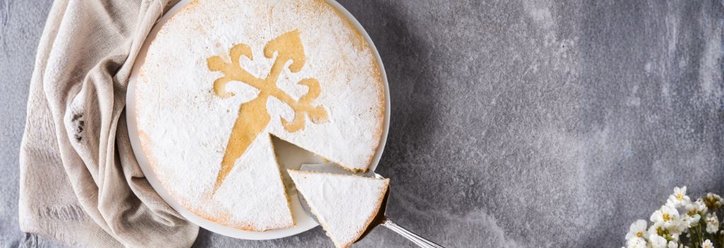 Lingula I Španščina -Santiagova torta