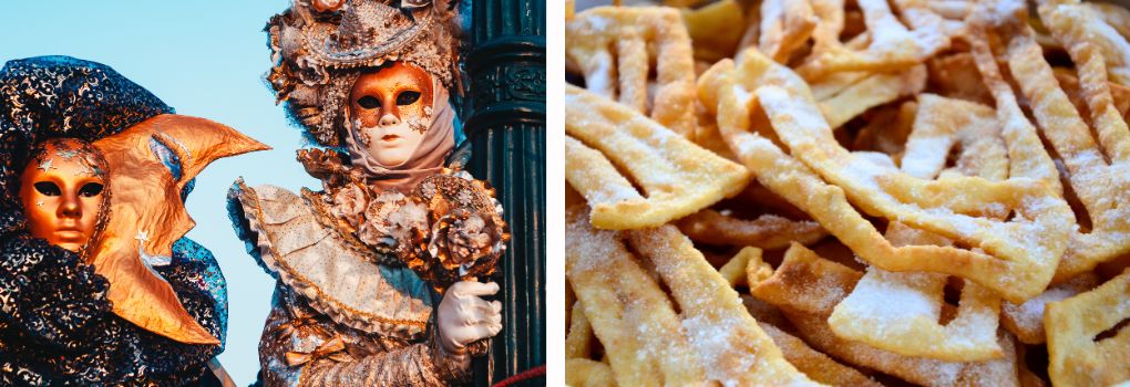 Lingula I Pustovanje in pustne jedi-chiacchiere