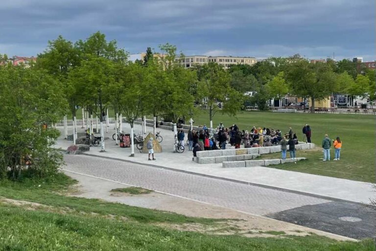 Lingula I Berlin - park