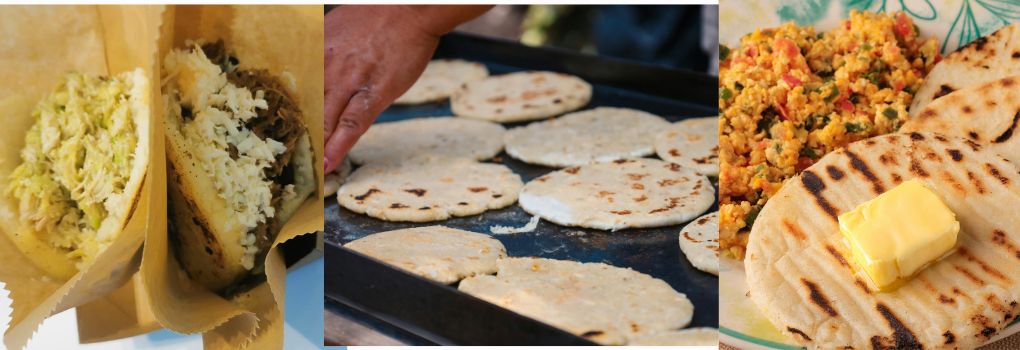 Lingula I Španščina -Arepas